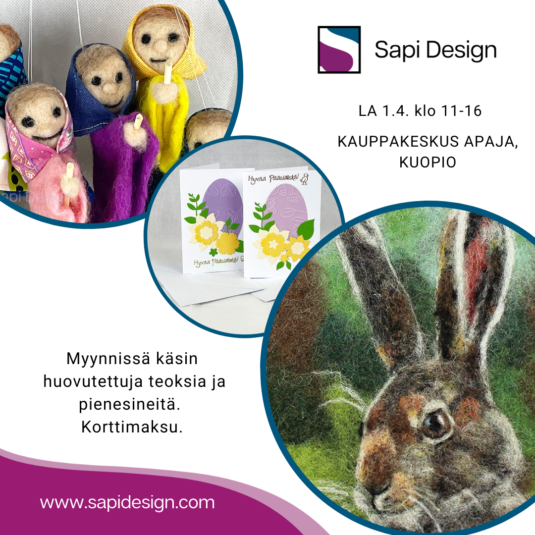 Sapi Design Kauppakeskus Apajassa, Kuopiossa LA 1.4.