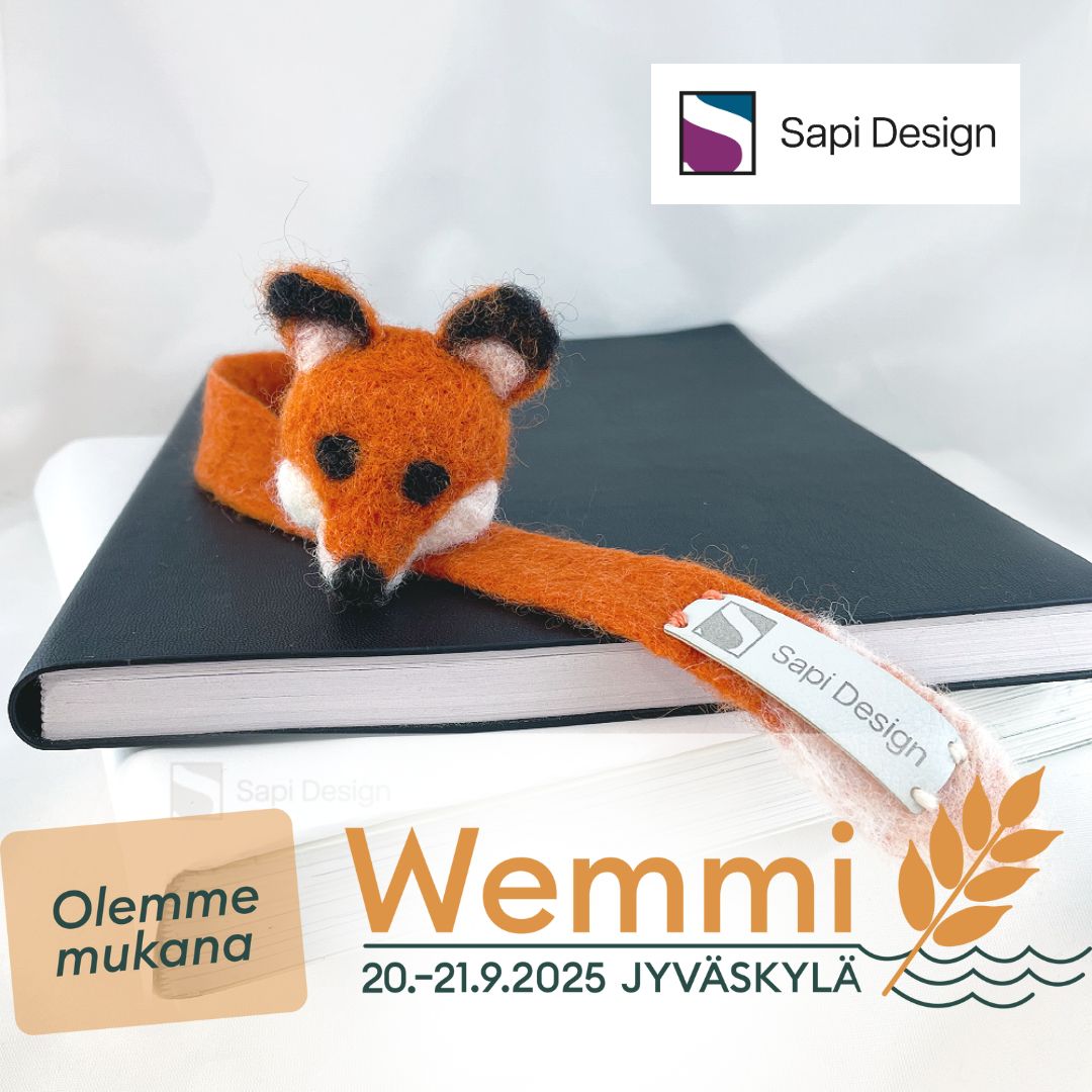 Sapi Design osallistuu Wemmiin Jyväskylässä 20.-21.9.2025